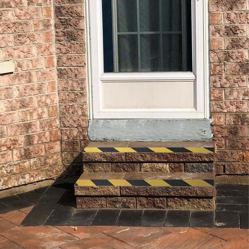 QILIMA Anti Slip Grip Tape, 1 Inch x 16.5 Feet, Yellow, Waterproof, Non Skid Tape for Stairs, Skateboards, Concrete, Metal, Plastic, Tile, Laminate, Carpet - Image 5